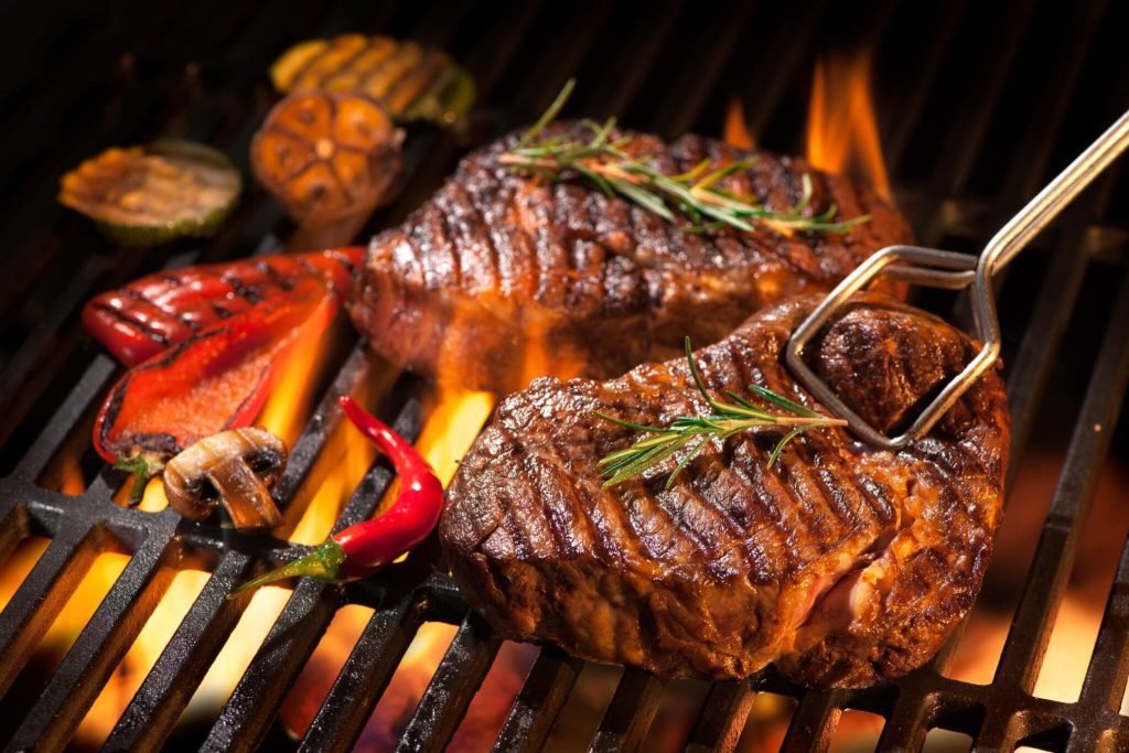 Grilled steak